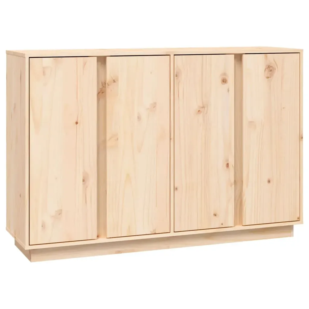 Sideboard 120x35x80 cm Solid Wood Pine Price