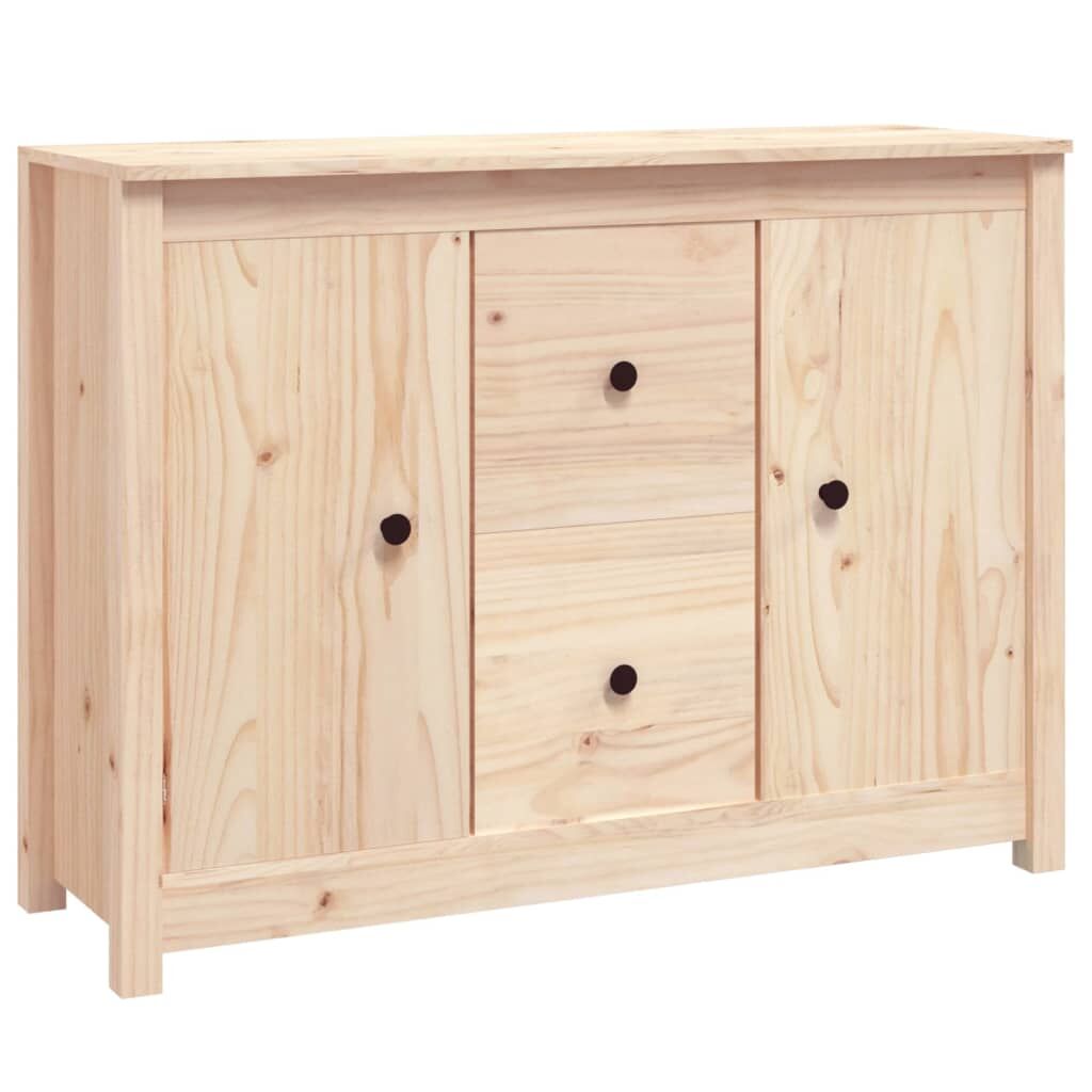 Sideboard 100x35x74 cm Solid Wood Pine Price