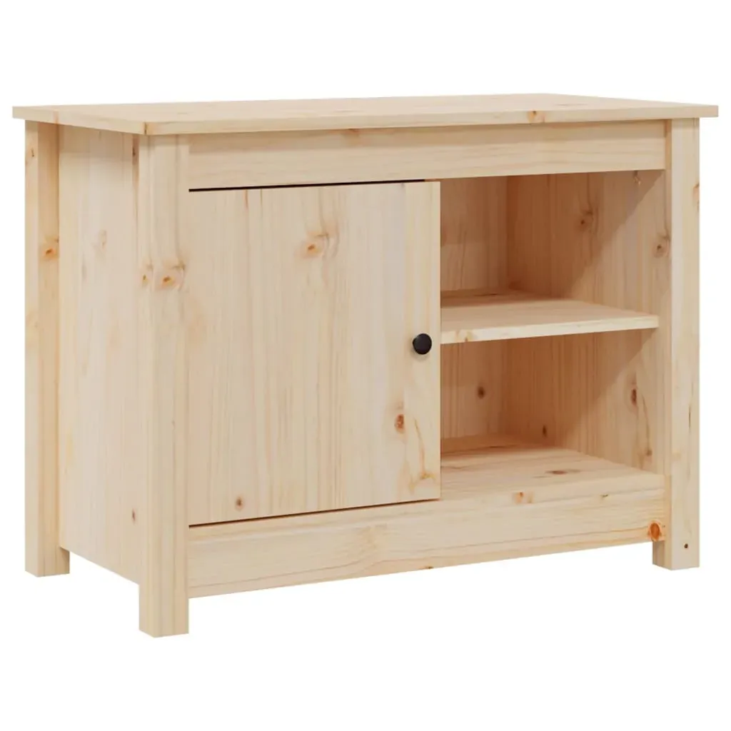TV Cabinet 70x36.5x52 cm Solid Wood Pine Price