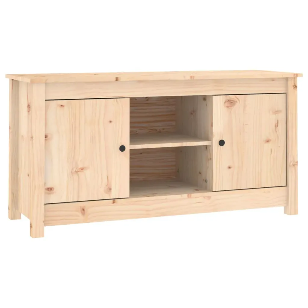 TV Cabinet 103x36.5x52 cm Solid Wood Pine Price