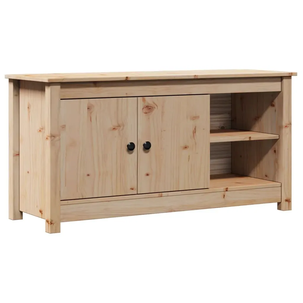 TV Cabinet 103x36.5x52 cm Solid Wood Pine Price