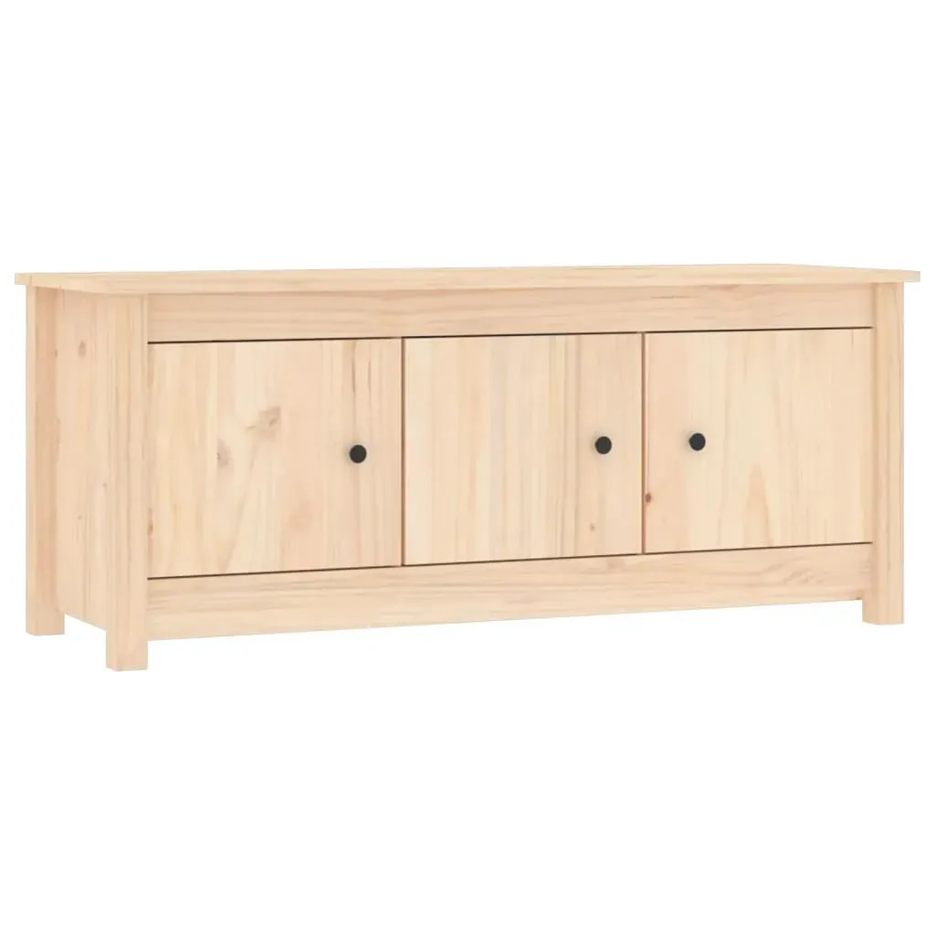 Shoe Cabinet 110x38x45.5 cm Solid Wood Pine Price
