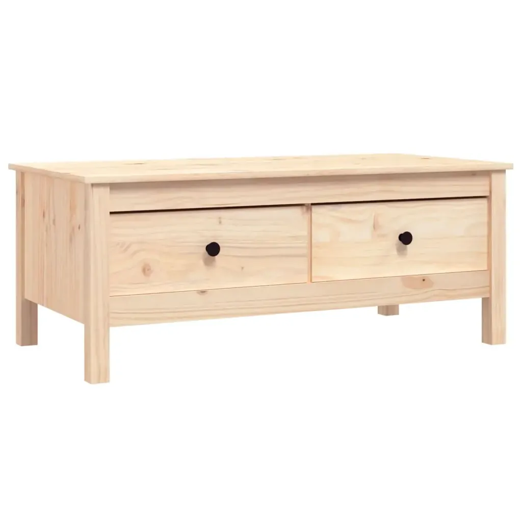Coffee Table 100x50x40 cm Solid Wood Pine Price