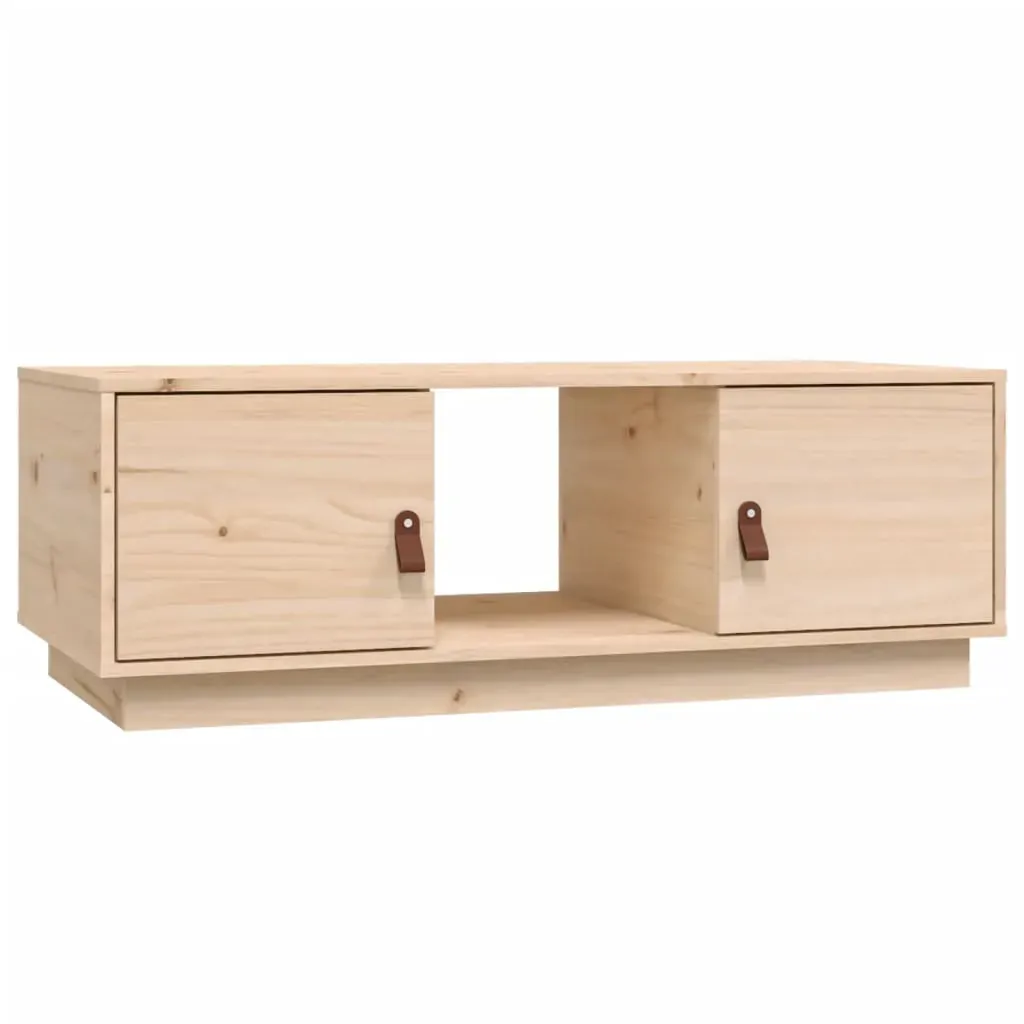 Coffee Table 100x50x35 cm Solid Wood Pine Price