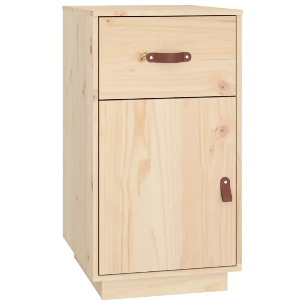 Desk Cabinet 40x50x75 cm Solid Wood Pine Price