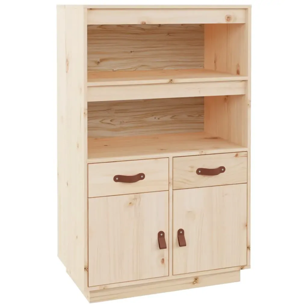 Highboard 67x40x108.5 cm Solid Wood Pine Price