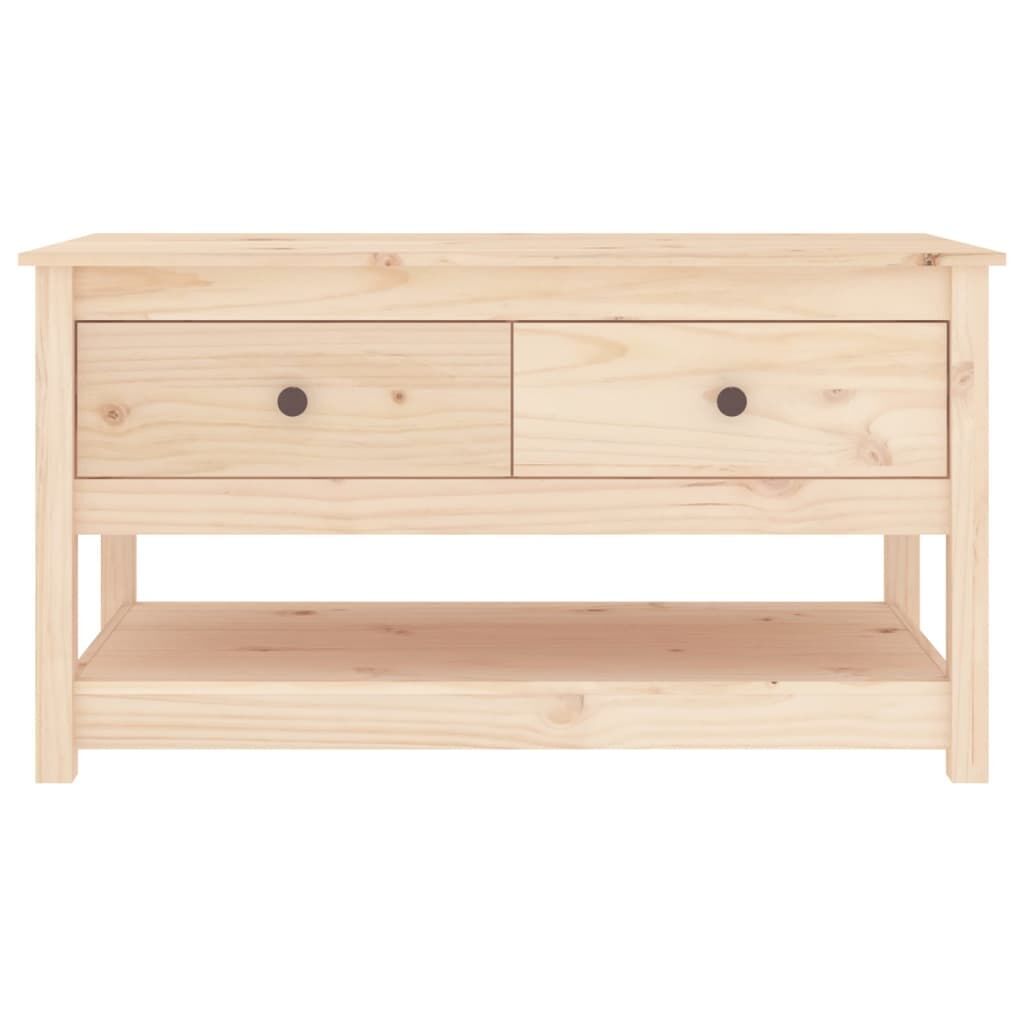 Coffee Table 102x49x55 cm Solid Wood Pine Price