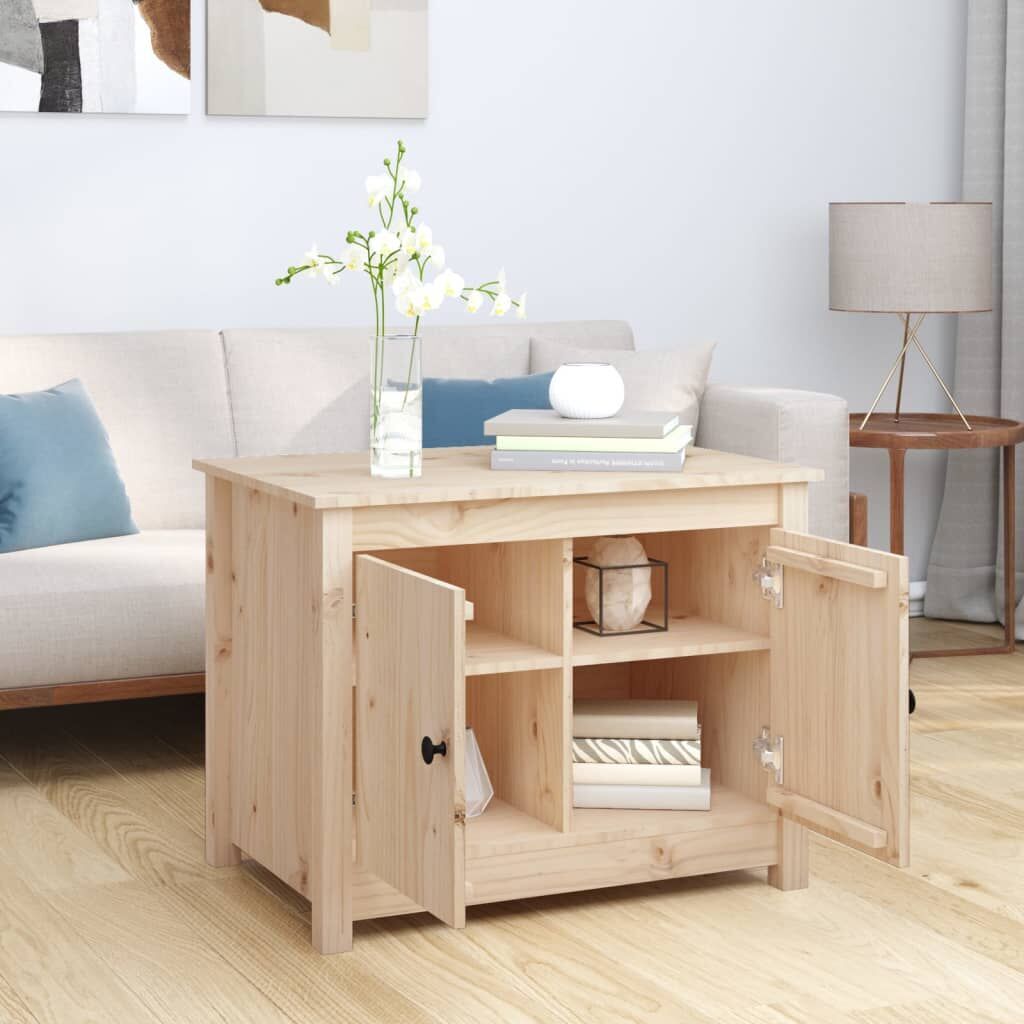 Coffee Table 71x49x55 cm Solid Wood Pine Price