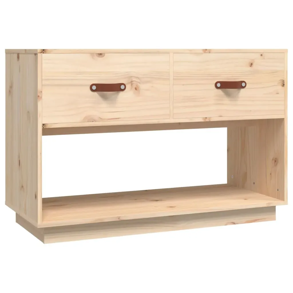 TV Cabinet 90x40x60 cm Solid Wood Pine Price