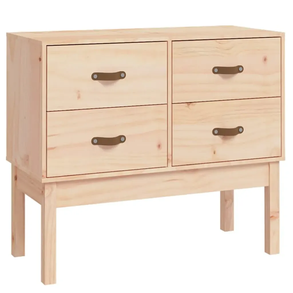 Console Cabinet 90x40x78 cm Solid Wood Pine Price