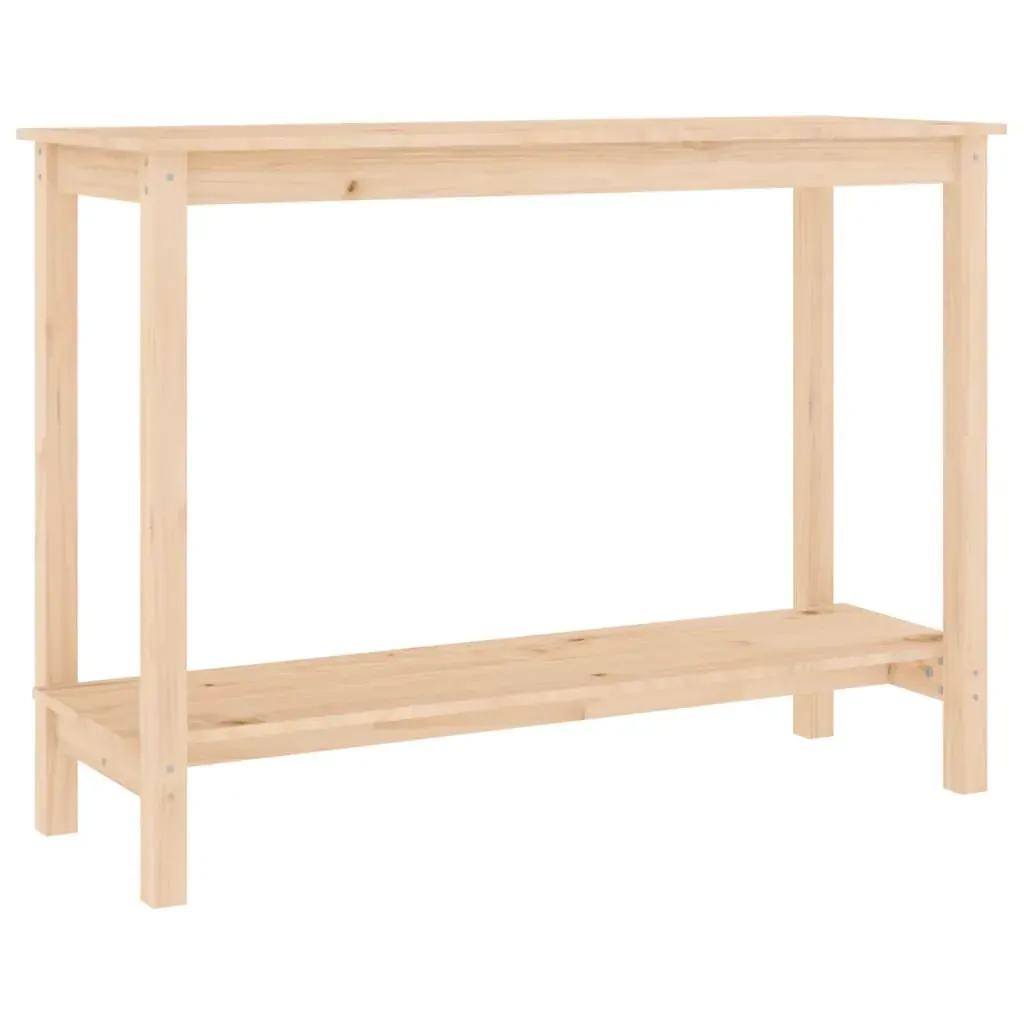Console Table 110x40x80 cm Solid Wood Pine Price