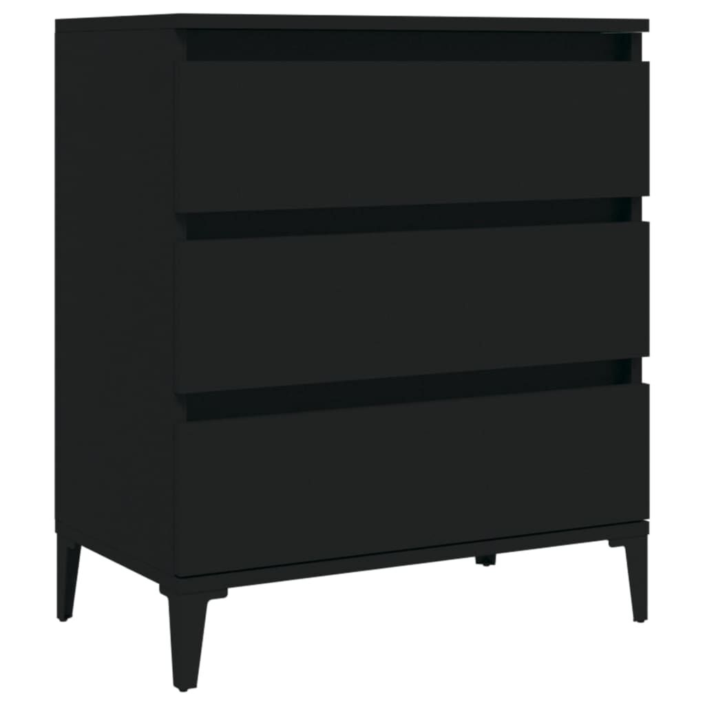 Sideboard Black 60x35x70 cm Engineered Wood Price