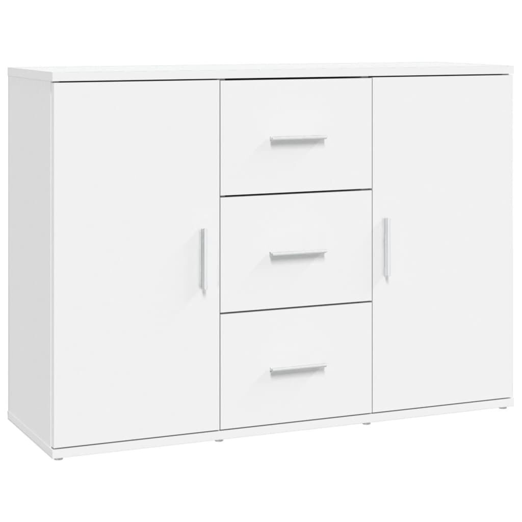 Sideboard White 91x29.5x65 cm Engineered Wood Price