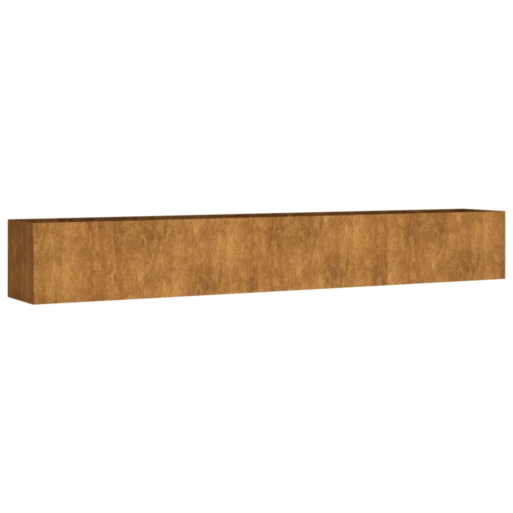 Garden Raised Bed 280x40x40 cm Corten Steel Price