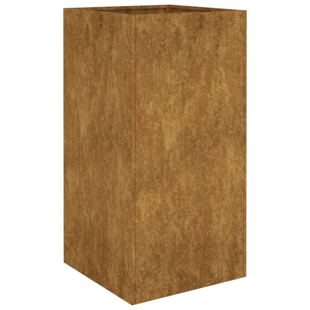 Planter 40x40x80 cm Corten Steel Price