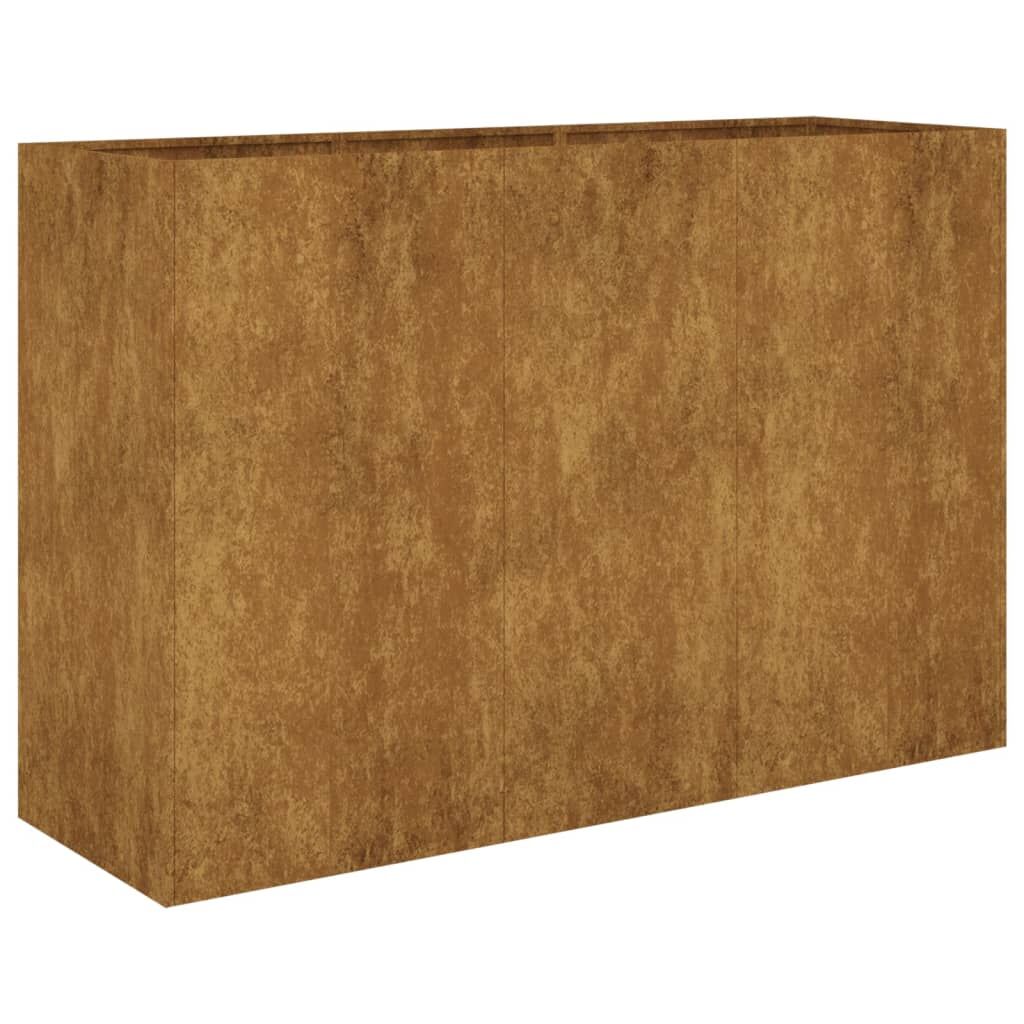 Garden Raised Bed 120x40x80 cm Corten Steel Price