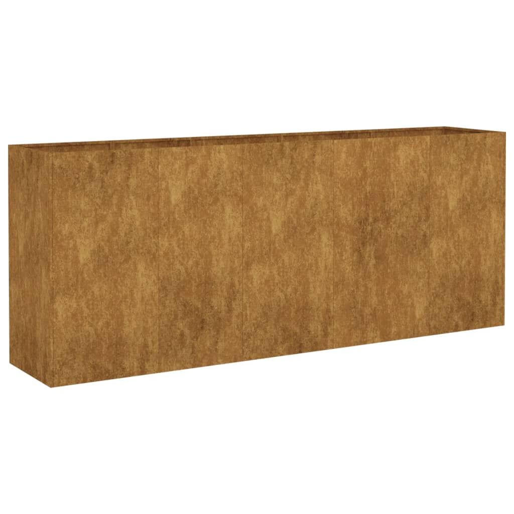 Garden Raised Bed 200x40x80 cm Corten Steel Price