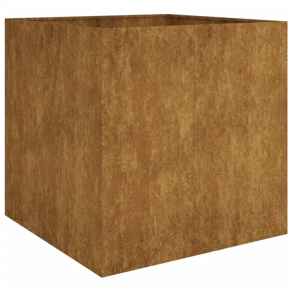 Planter 80x80x80 cm Corten Steel Price