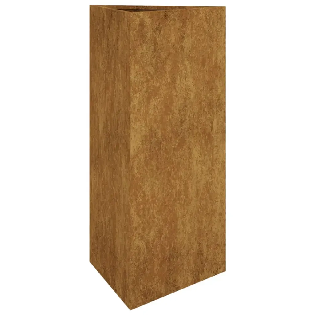 Garden Planter 40x34.5x75 cm Corten Steel Price