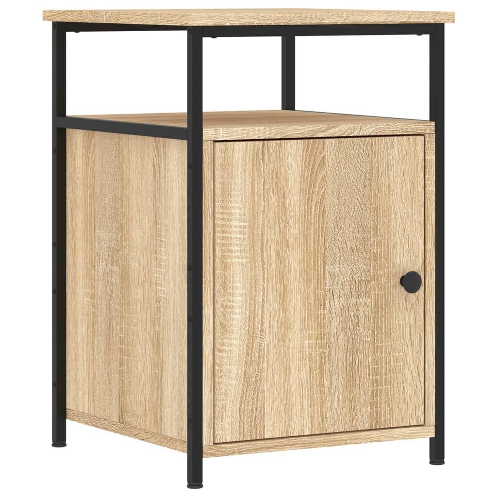 Bedside Cabinets 2 pcs Sonoma Oak 40x42x60 cm Engineered Wood Price