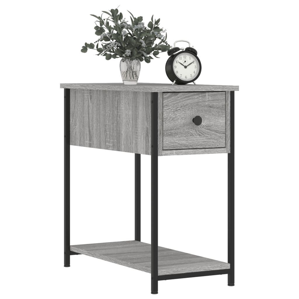 Bedside Cabinets 2 pcs Grey Sonoma 30x60x60 cm Engineered Wood Price