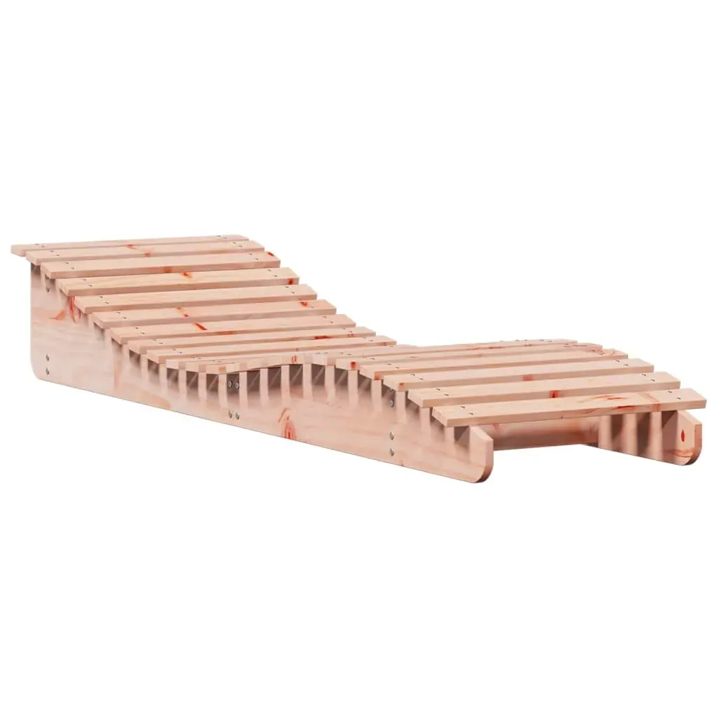 Sun Lounger 205x60x31.5 cm Solid Wood Douglas Price