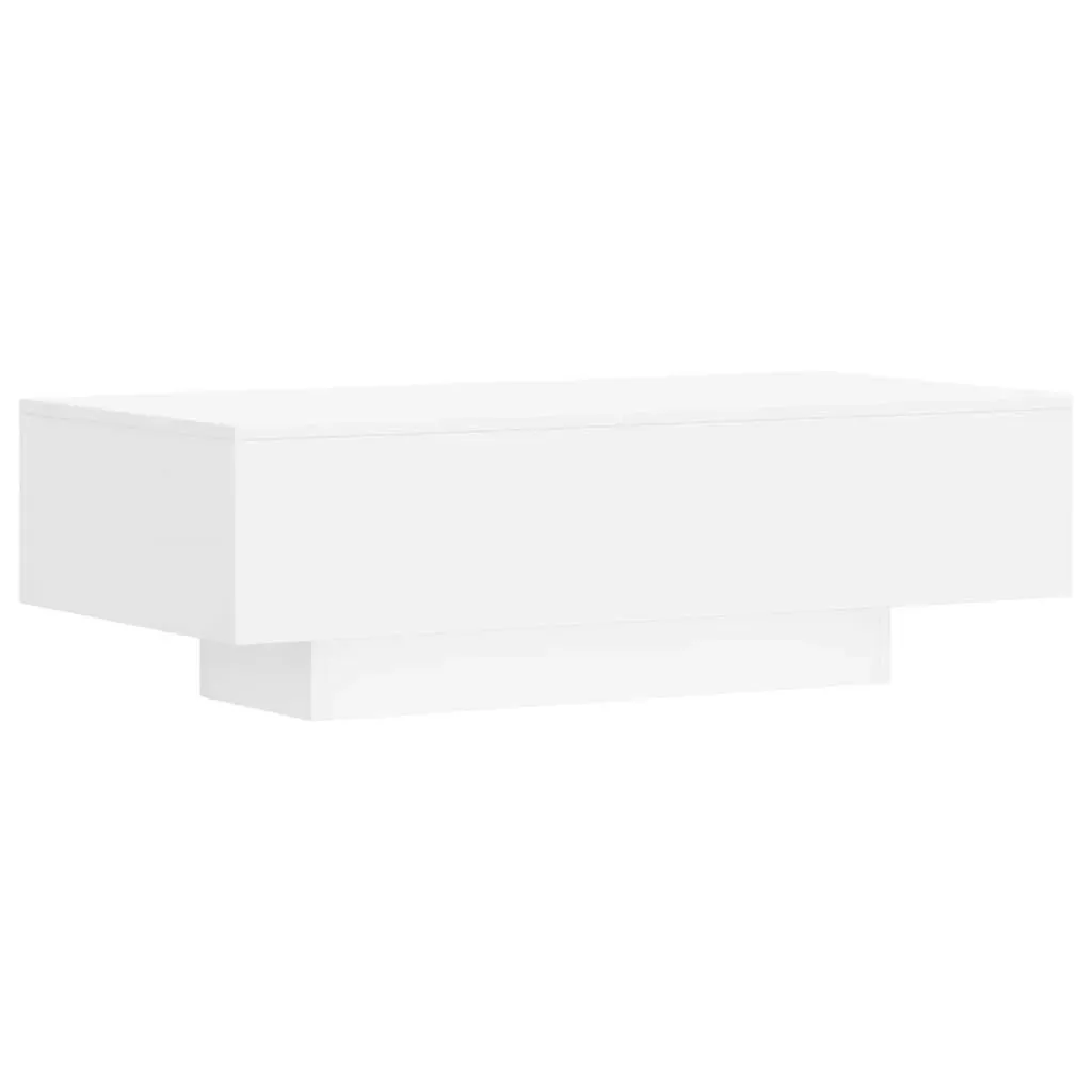 Coffee Table White 100x49.5x31 cm Engineered Wood Price