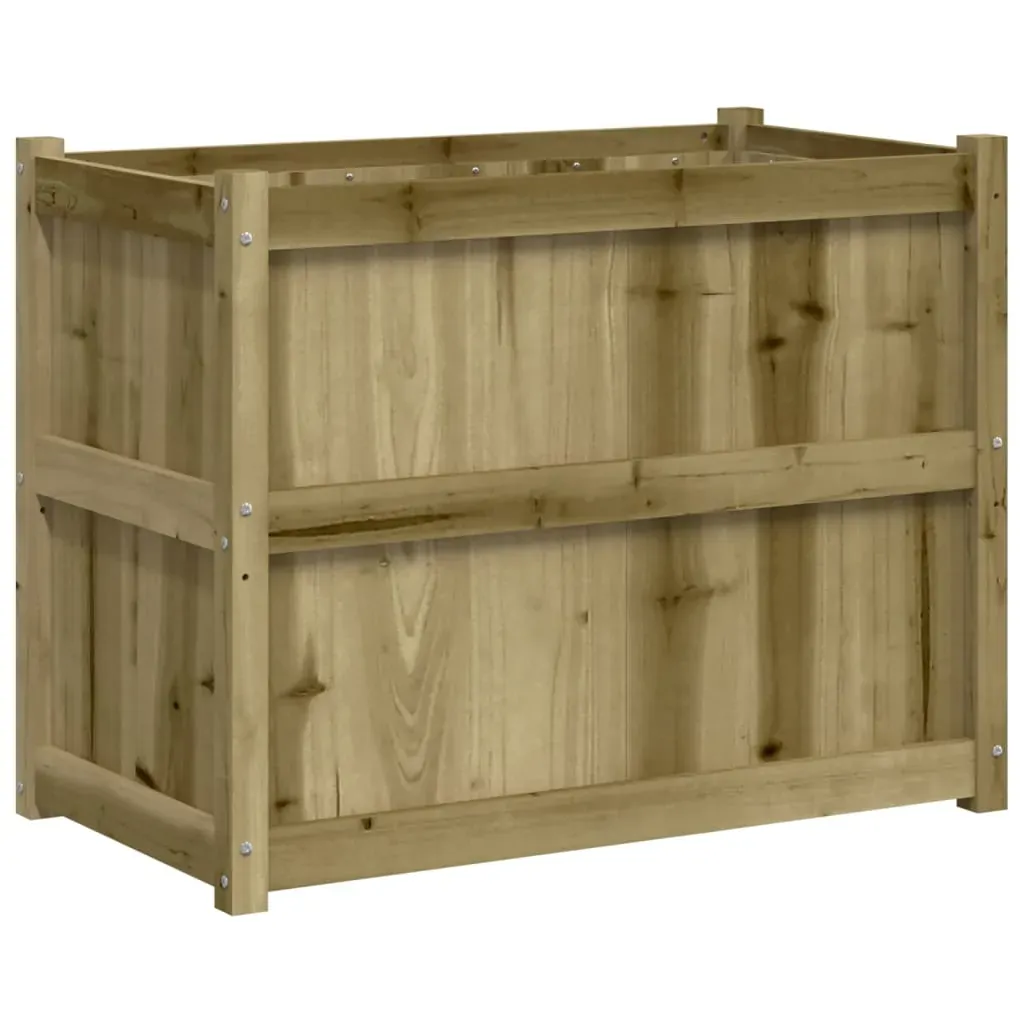 Garden Planter 90x50x70 cm Impregnated Wood Pine Price