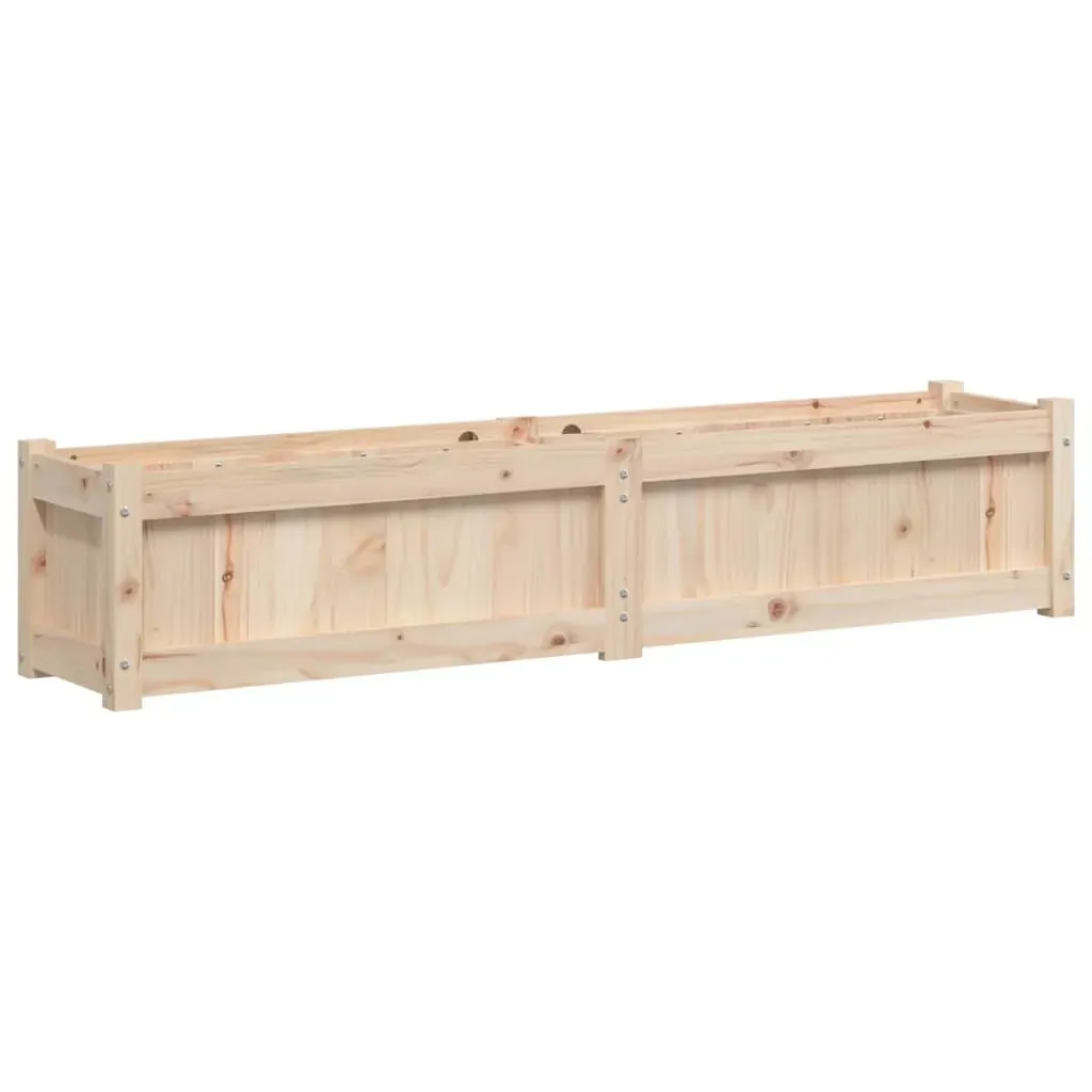 Garden Planter 150x31x31 cm Solid Wood Pine Price