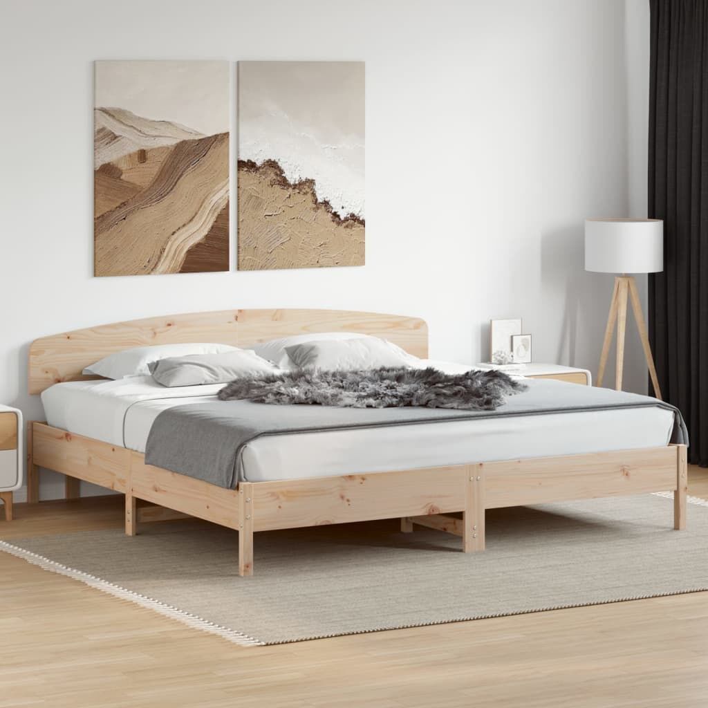 Headboard 180 cm Solid Wood Pine Price