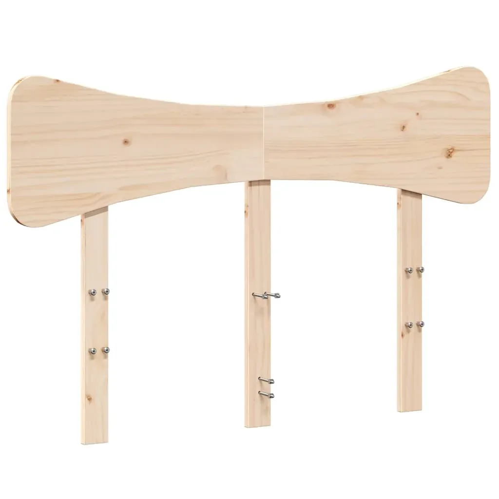 Headboard 135 cm Solid Wood Pine Price