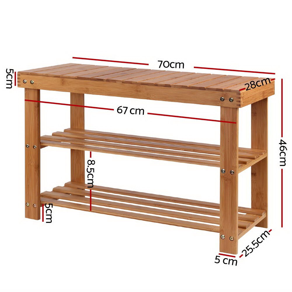 Shoe Rack Shoe Bench 10 Pairs Bamboo Price