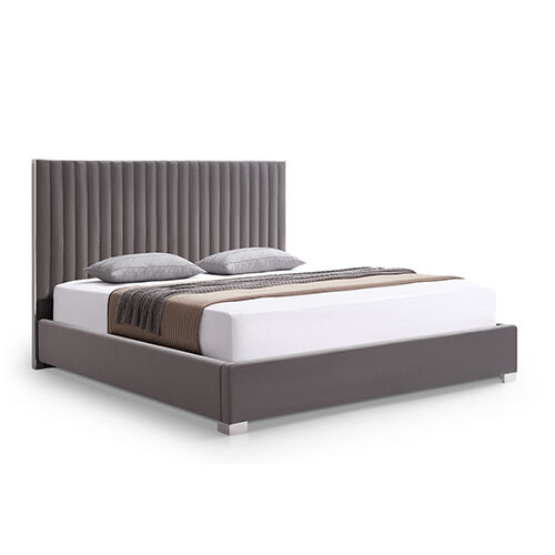 Hillsdale Bed Frame Queen Grey Standard Fabric Price