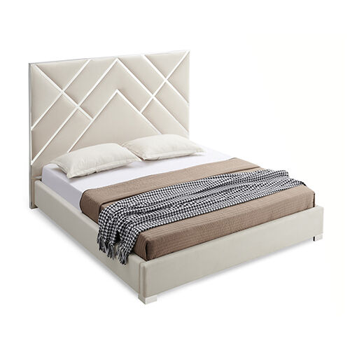 Matrix Bed Frame King Beige Standard Fabric Price