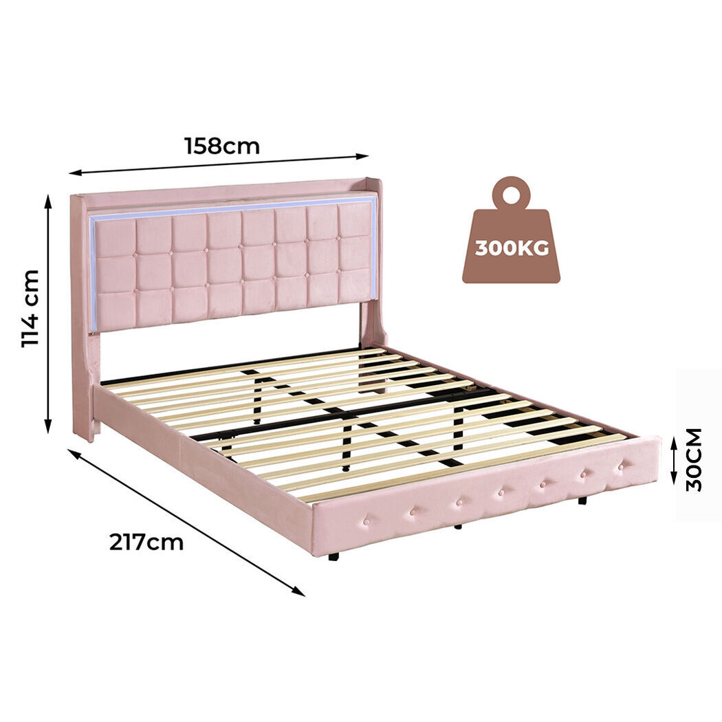 Levede Queen Floating Bed Frame Price