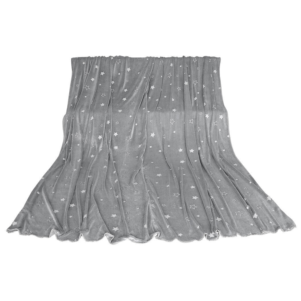3x3m large oversized blanket grey star Price
