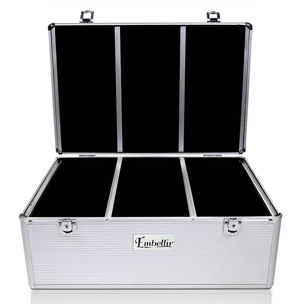 Embellir CD Case DVD Cases Storage Box 500 Discs Aluminium Case DVD Folders Price