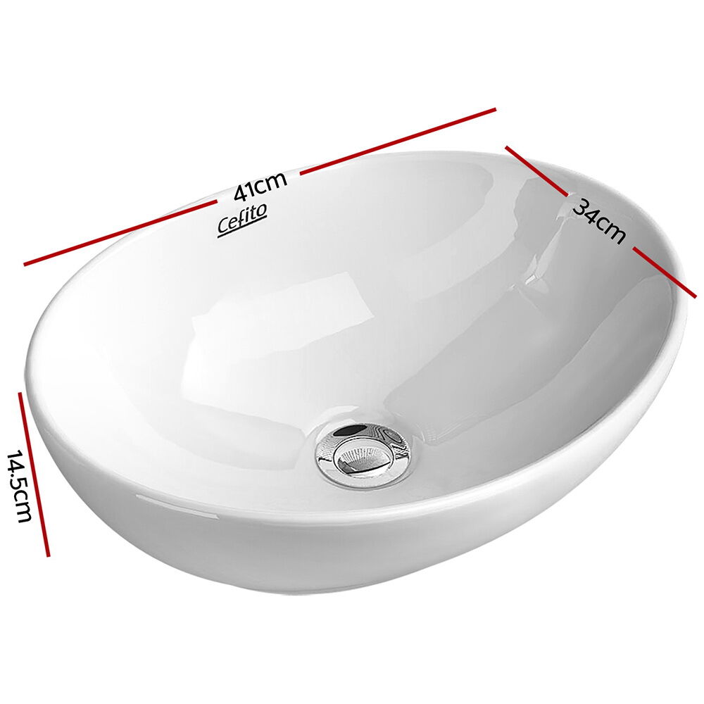 Bathroom Basin Ceramic Vanity Sink Hand Wash Bowl 41x34cm Price