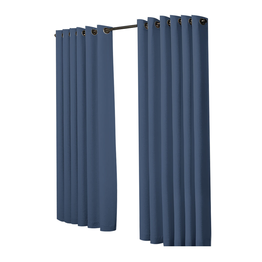 2x blockout curtains panels 3 layers Price