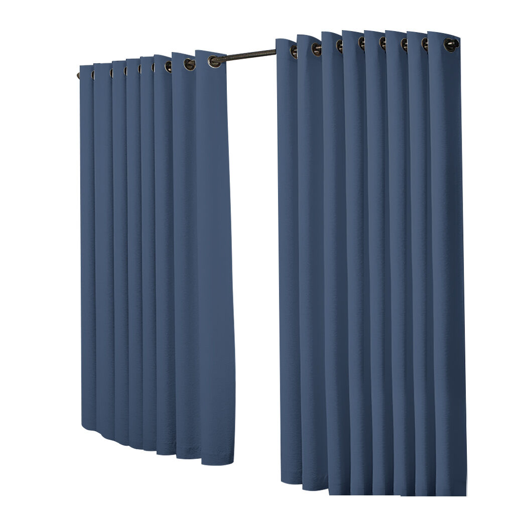 2x blockout curtains panels 3 layers Price