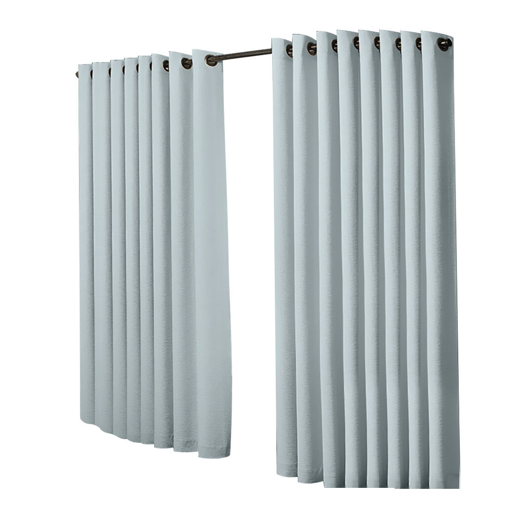 2x blockout curtains panels 3 layers green cd1003-300x230-gy Price