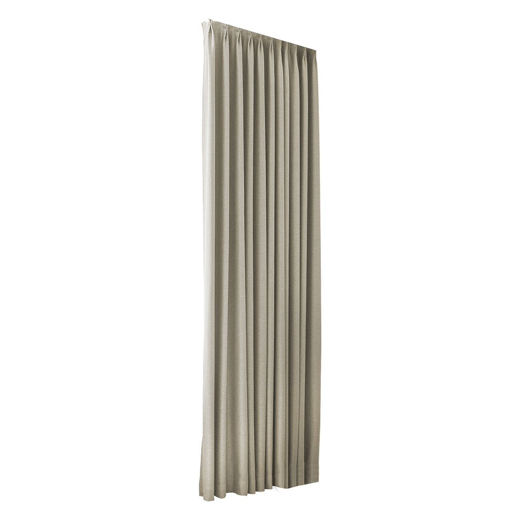 2xblockout curtains chenille 132x250 coffee Price