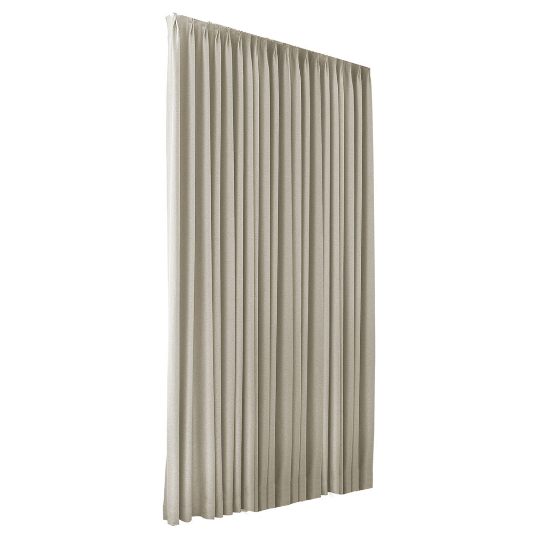 2xblockout curtains chenille 240x250 coffee Price