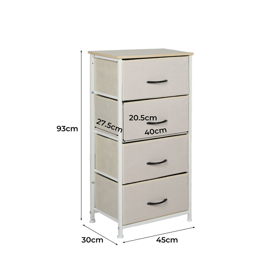 Storage Cabinet Tower Chest Beige Price
