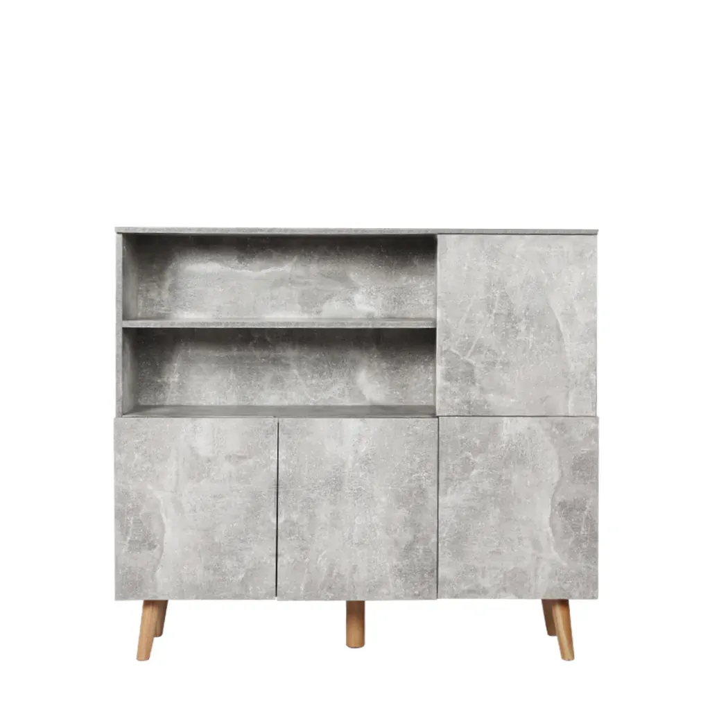 buffet sideboard storage cabinet grey Price