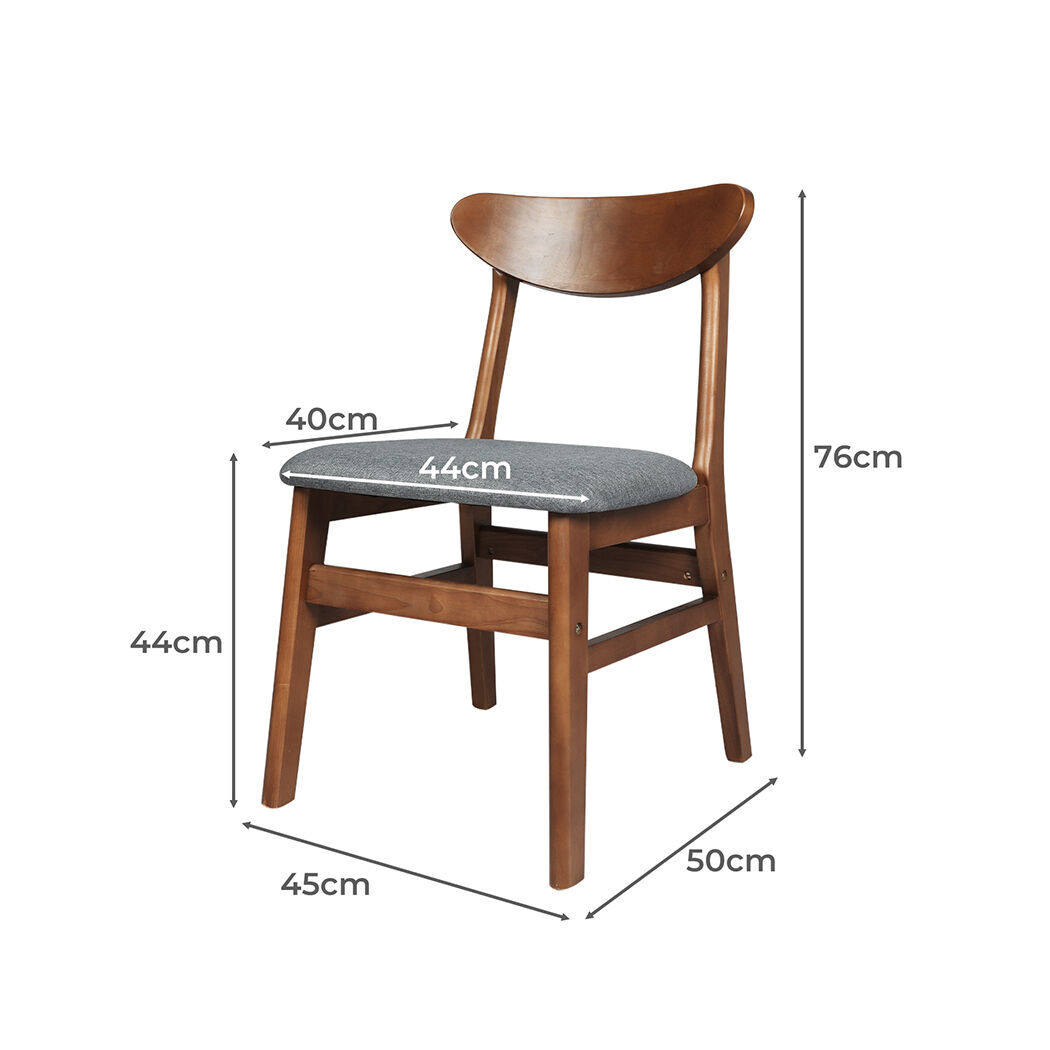 2xDining Chairs Kitchen Chair Brown 2Pack Price