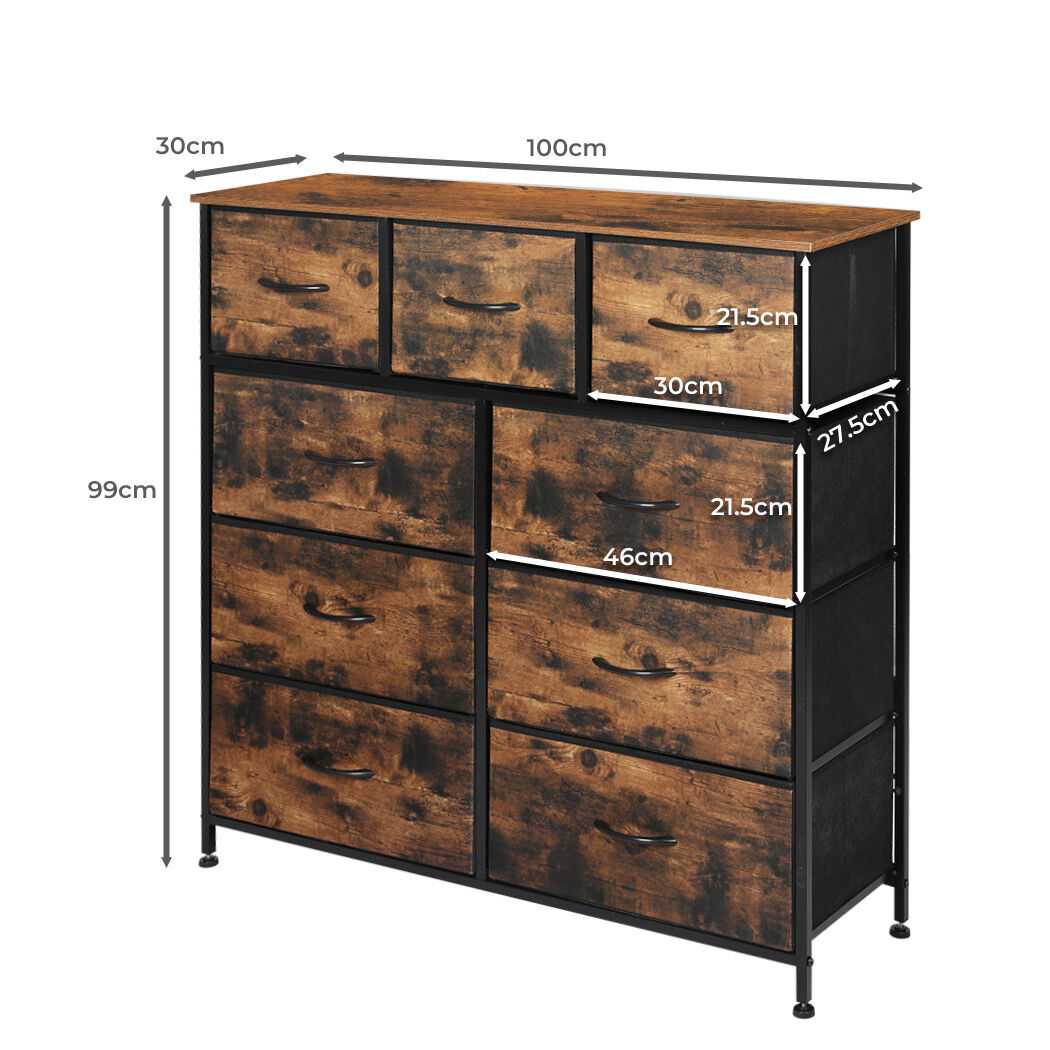 Storage Cabinet Tower Chest Brown Fold Price