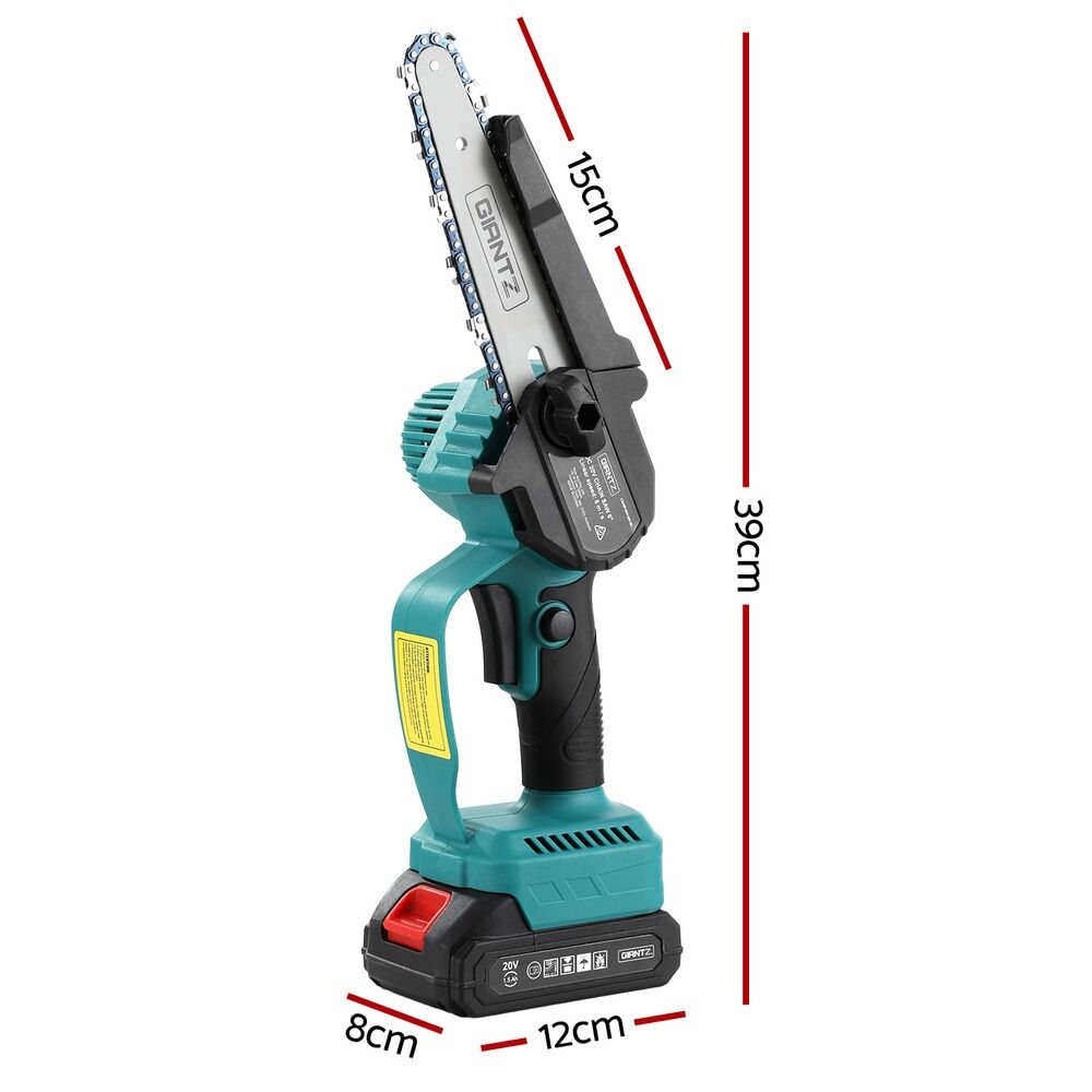 6" Mini Cordless Electric Chainsaw Rechargeable Wood Cutter Price