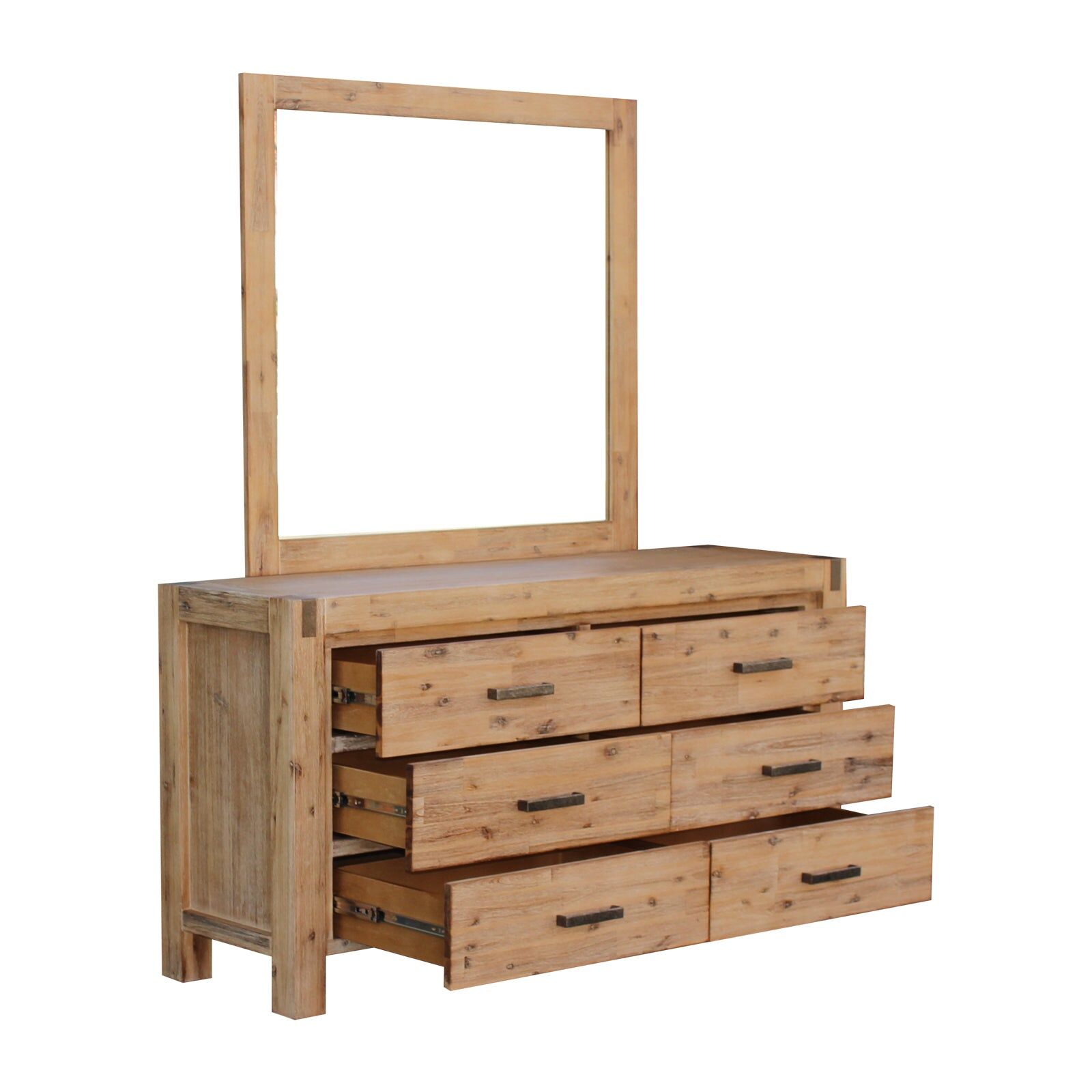 Nowra Dresser Oak With Mirror Price