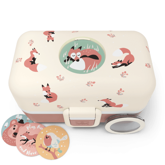 Tresor Graphic Kidss Bento Box- Cinnamon Fox Cinnamon Fox Price